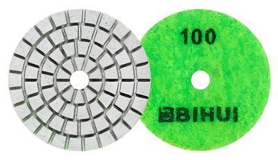 Bihui AGMPW2 №100 алмазно-шлифовальный гибкий диск АГШК черепашка для гравера 50 мм AGMPW2 фото