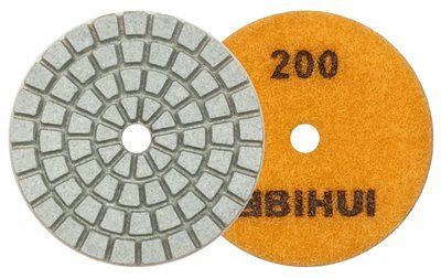 Bihui AGMPW3 №200 алмазно-шлифовальный гибкий диск АГШК черепашка для гравера 50 мм AGMPW3 фото