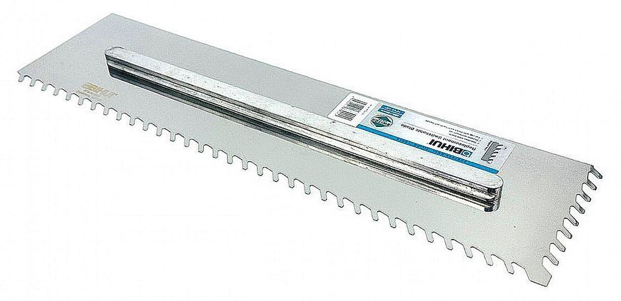 Змінне лезо Bihui PTSJLSN косий зуб 10 мм для зубчастого шпателя 480х130 мм PTSJLSN фото