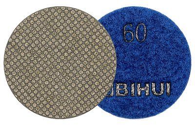 Алмазный гальванический гибкий полировальный круг Bihui Electroplated Polishing Pad AGMEP1 АГШК №60 50 мм для гравера AGMEP1 фото