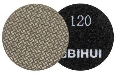 Алмазный гальванический гибкий полировальный круг Bihui Electroplated Polishing Pad AGMEP2 АГШК №120 50 мм для гравера AGMEP2 фото