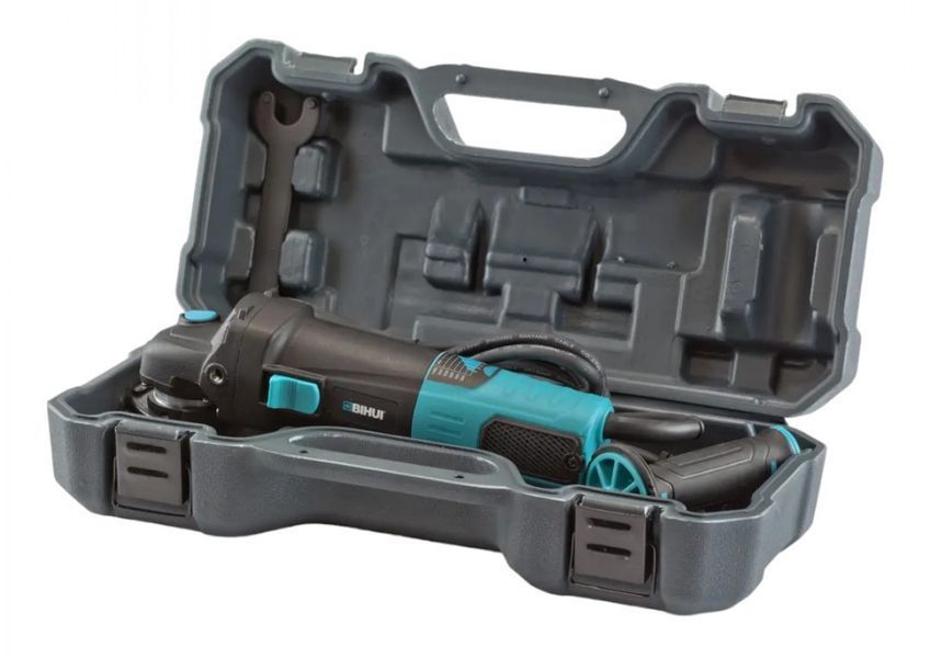 УШМ (угловая шлифовальная машина) BIHUI 1200W, 125 мм с регулировкой оборотов AG1200 фото