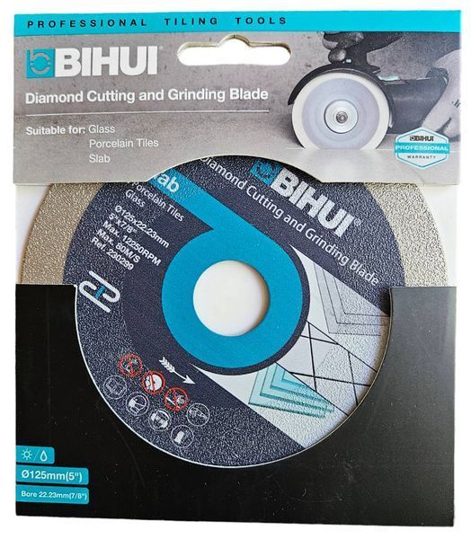 Диск алмазний Bihui Polish Dry 125 мм DPG125 фото