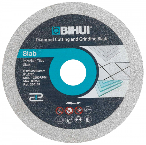 Диск алмазний Bihui Polish Dry 125 мм DPG125 фото