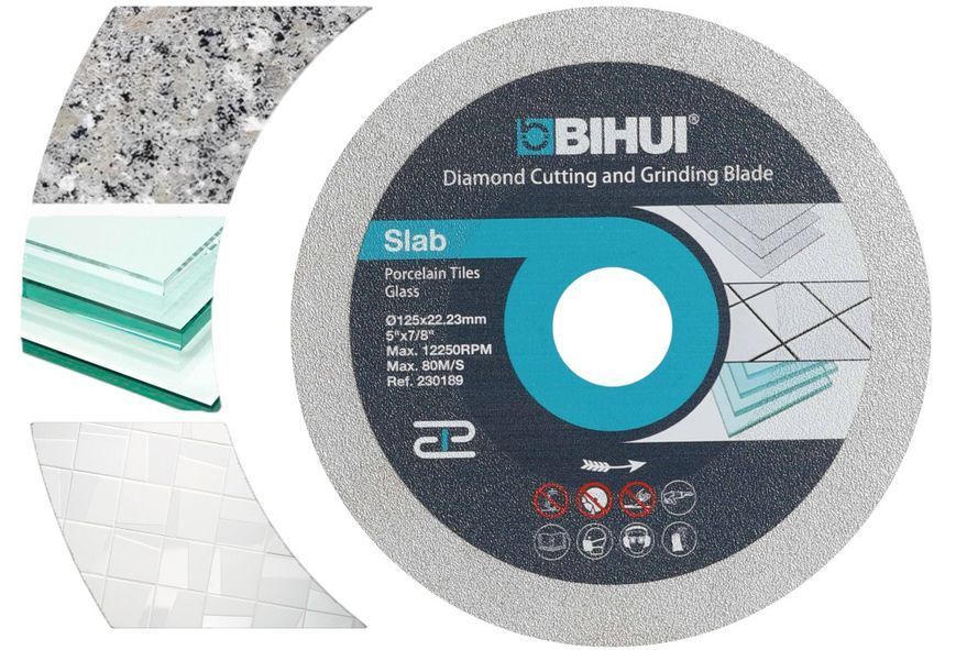 Диск алмазний Bihui Polish Dry 125 мм DPG125 фото